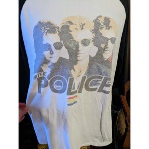 Original 1983 The Police North America Synchronicity Tour Concert Promo Shirt